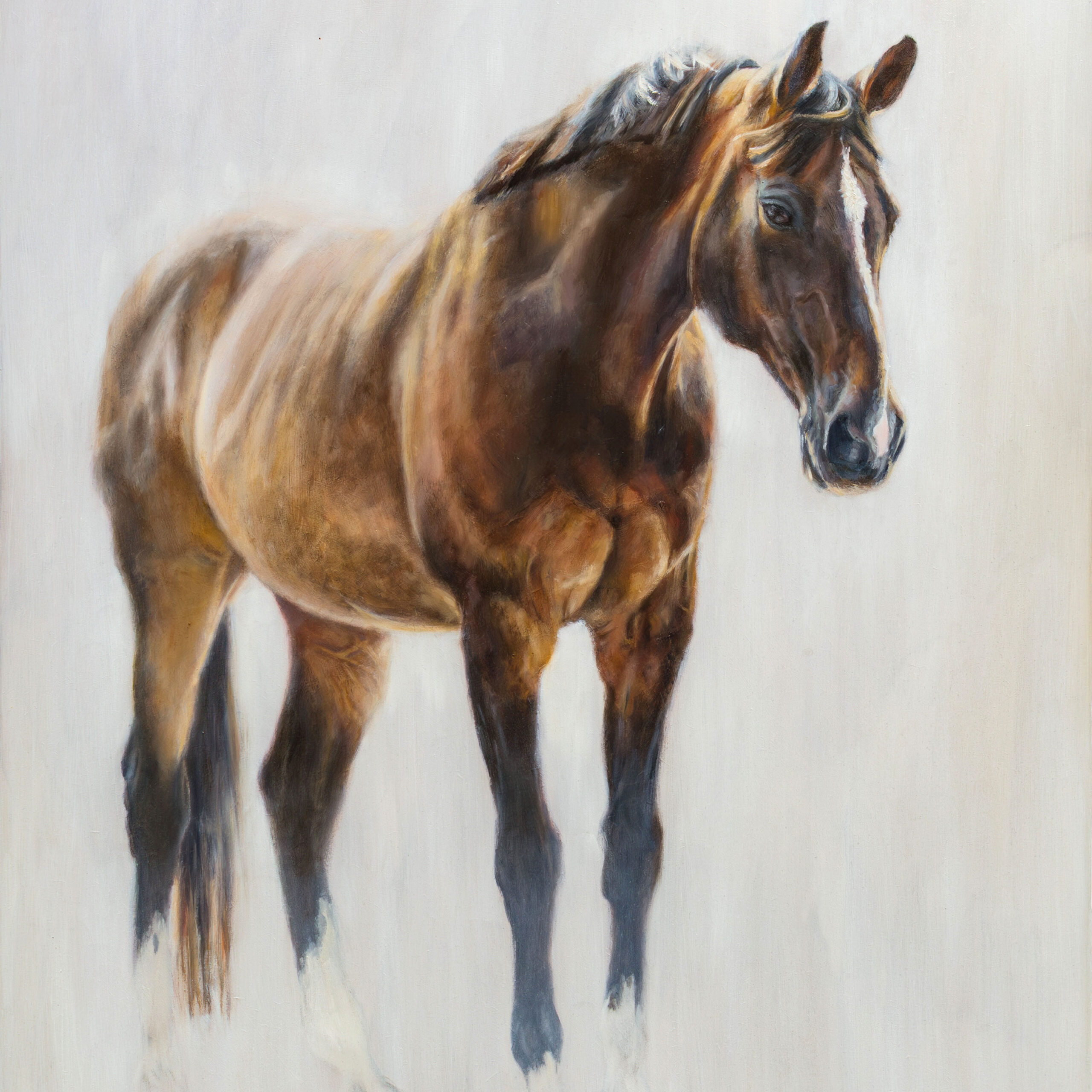 Commission oil painting — portrait